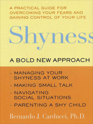 cover image of Shyness